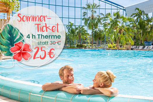 Sommerticket - 4 Std. THERME (gültig bis 30.9.19)