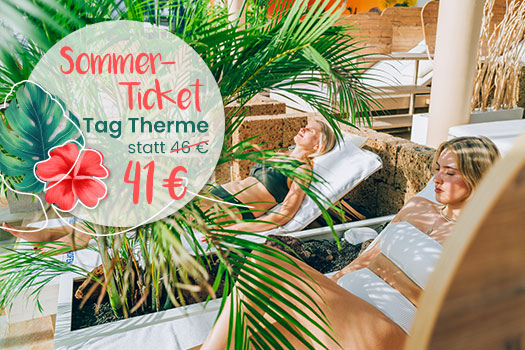 Sommerticket Tageskarte Sportbad inkl. Therme (gültig bis 30.09.2025)