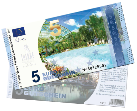 Gutschein 5 ThermenEURO